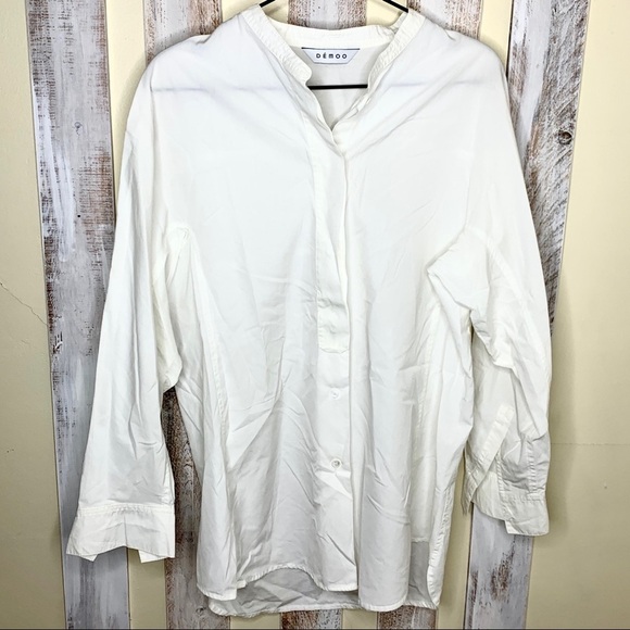 DEMOO PARKCHOONMOO White Button Down Top - Picture 1 of 7